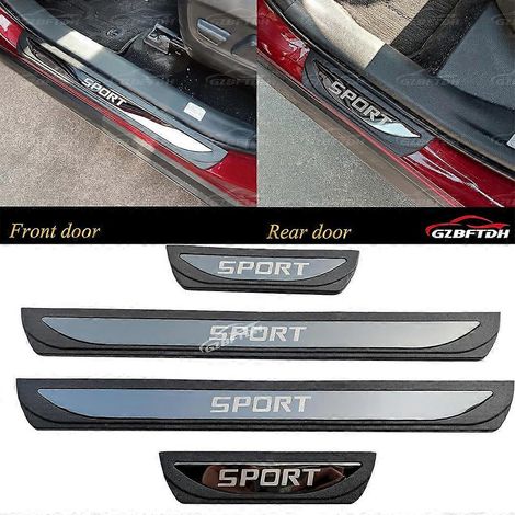 Accessoires automobiles : Plaque de seuil de porte décorative pour MG 6 2018-2023, protection de seuil de porte ( ) (1/5)