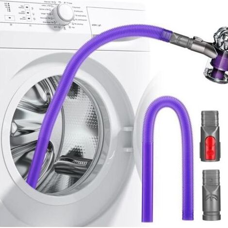 Fugendüse für Dyson V6 V7 V8 V10 V11 V12 V15, 80 cm flexible Flachfugendüse, flexible Flachdüse, Staubsaugerzubehör zur Reinigung von Auto, Möbeln und Wäschetrocknern (1/4)