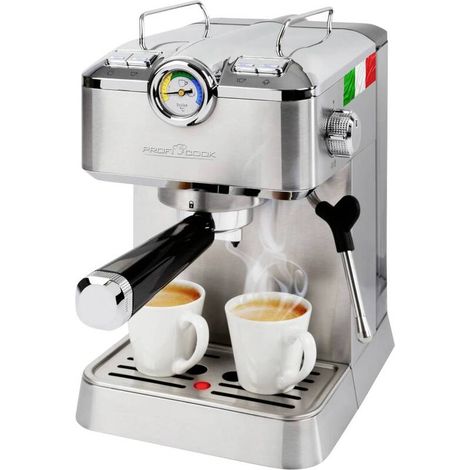 [GEBRAUCHT] B-Ware Profi Cook PC-ES KA 1267 INOX Espressomaschine Kaffeeautomat Edelstahl Kaffee (1/2)