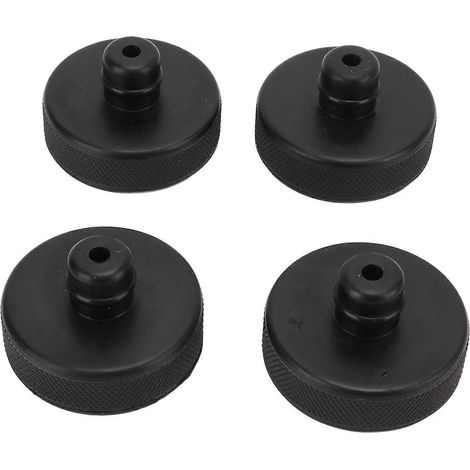 4-teiliges Set Gummi-Hebevorrichtungs-Adapterrahmen-Schutz als Ersatz für Tesla Model 3/S/X/Y