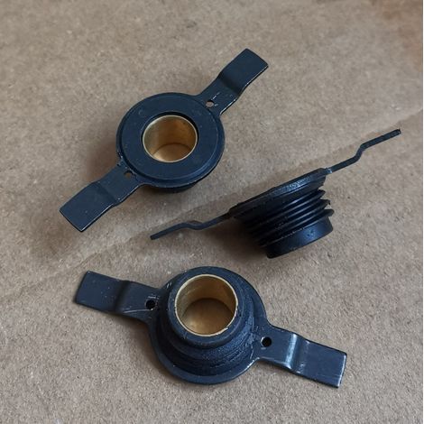 Ölpumpen-Turbinenadapter für Zenoah G2000T Kettensägenteile 848C006751, automatische Ölzufuhr über Kunststoff-Schneckengetriebe. (1/2)
