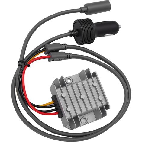 Adaptateur secteur compatible avec les mini-paraboles : convertisseur élévateur 12-24 V vers 30 V 3,5 A avec prise allume-cigare (sans chute de tension). (1/5)