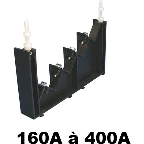 Support pour jeu de barre 160A à 400A