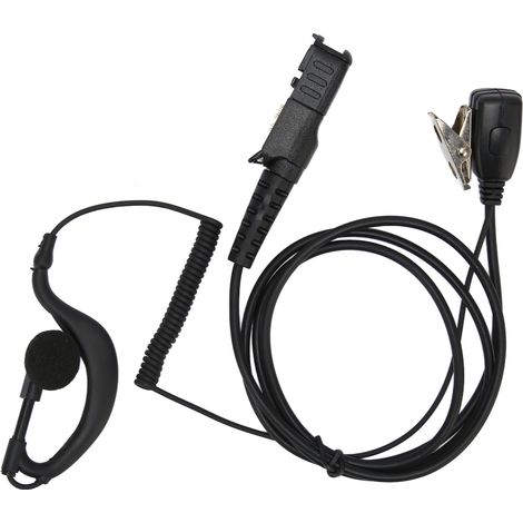 G-förmiger Ohrhörer mit PU-Kabel und PTT-Mikrofon für Motorola XPR3500e, XPR3300, XPR3000, XPR3300e, XPR3500, XIR und P6620