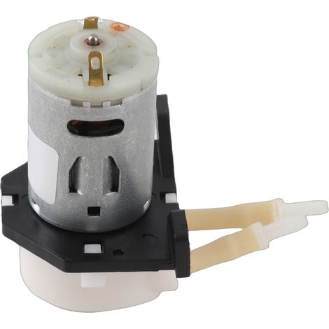 Pompe doseuse DC12V réglable à tête péristaltique pour aquarium, laboratoire et analyse de liquides (1/5)