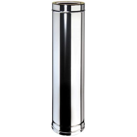 1 m de tuyau isolé, acier inoxydable  120-170 mm