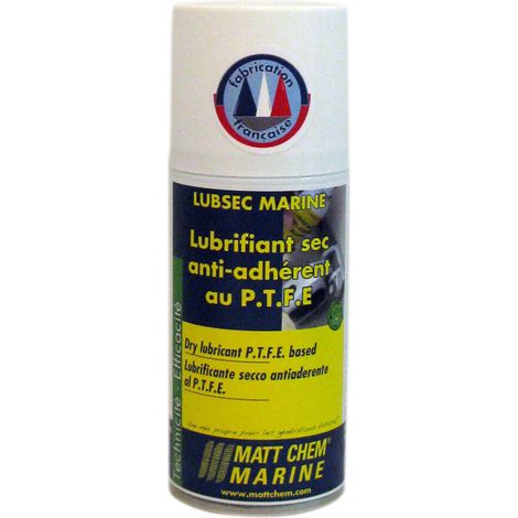 Lubrifiant sec anti-adhérent au P.T.F.E - MATT CHEM - 150ml