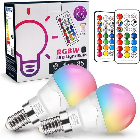 Ampoule LED E14 6W (Équivalent 40W) - RVB Changement de Couleur (1/5)