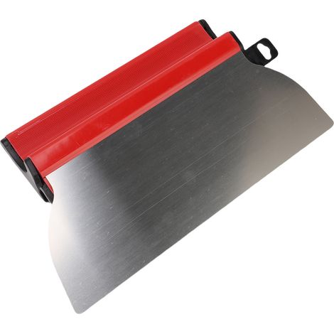 Ensemble de lames à lisser en acier inoxydable pour cloisons sèches, spatule de lissage avec poignées extensibles pour plafonds et murs. (1/5)