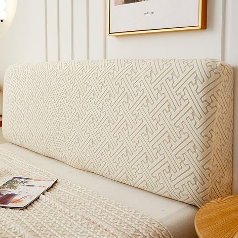 Funda elástica para cabecero, funda antipolvo para cabecero (beige, 18070 cm) (1/5)