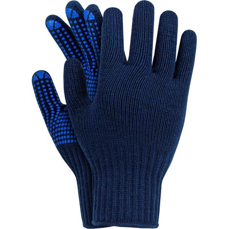 Guanti protettivi RJ-akwev GZ (blu navy-verde, 10)