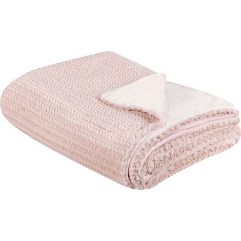 Kuscheldecke BJAS 150 x 200 cm Pastellrosa (1/5)