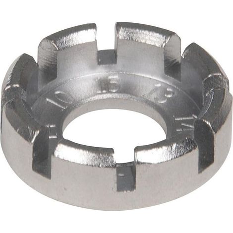 Clé à rayons - Lot de 1 - Acier carbone trempé - Réglage précis 1,8-3mm - Vélo et cyclisme - Multicolore (1/3)