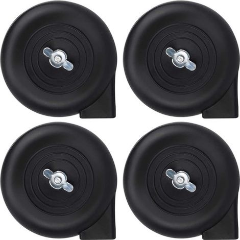 4 piezas de silenciador de filtro de compresor de aire, silenciador de compresor con rosca de 20 mm, filtro de aire, silenciador de compresor, filtro de escape, silenciador (1/5)