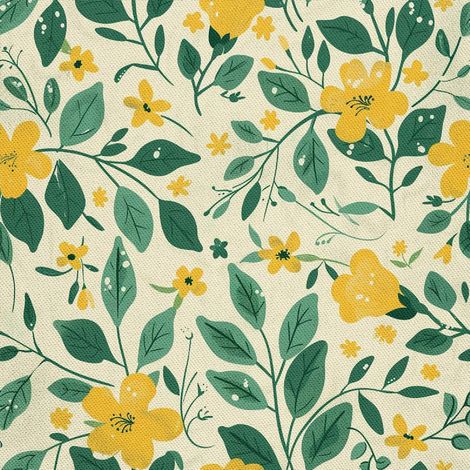 Tela decorativa para exteriores Oxford - Motivo primaveral I DX7645 (1/5)