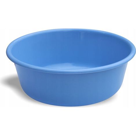 Bol rond en plastique 6 l bleu clair (1/2)