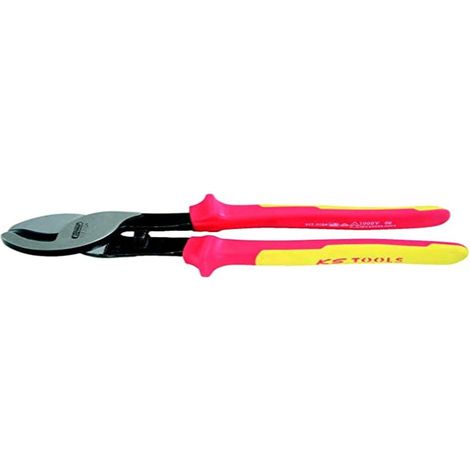 KS Tools 117.1123 Cesoia per Cavi VDE Ergotorque, 208 mm