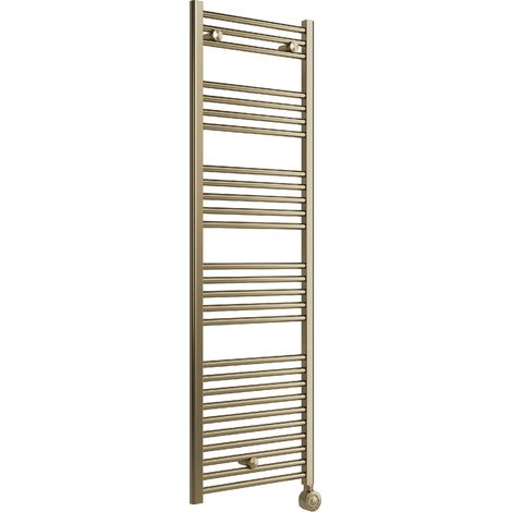 LAZZARINI 392735 BORMIO DECO Radiador Eléctrico 500x1600 mm Oro Mate - ref: 392735
