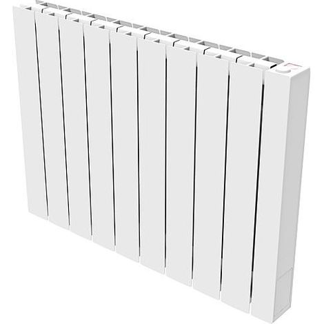 Radiateur aluminium électrique eBlitz Wi-Fi, 1500 Watt, blanc RAL 9010 (1/5)