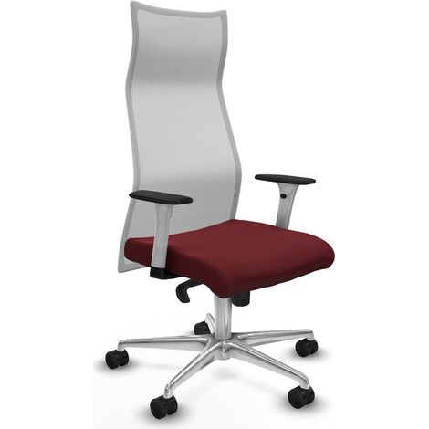 Silla de Oficina Albacete Piqueras y Crespo B1B086N Granate