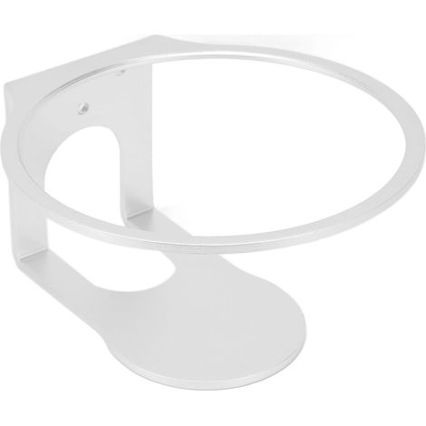 Support mural pour enceinte, élégant et peu encombrant, en métal, compatible avec HomePod 1re et 2e génération (argenté). (1/5)