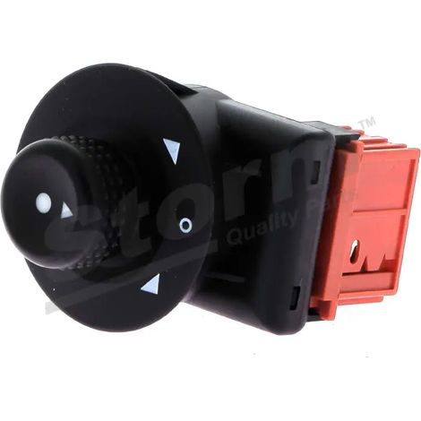 Bouton de réglage de rétroviseur 6554L4 compatible Citroën, (1/5)