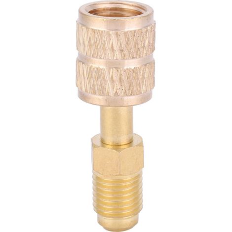Adaptateur en laiton pour réfrigération R410A, raccord droit BSP pour climatiseur
