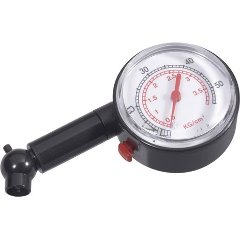 Brüder Mannesmann M  054-T Reifendruckprüfer analog Messbereich Luftdruck 3.9 bar (max.)