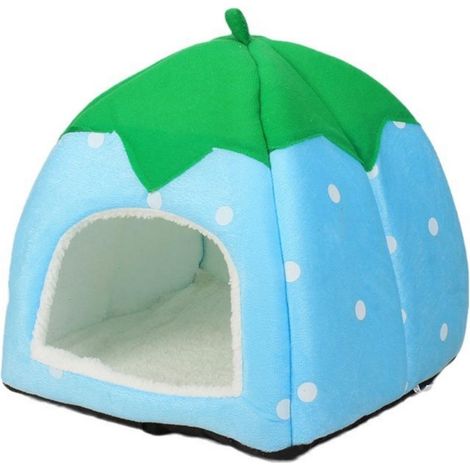 Lit pour Petit Animal Chinchilla, Lit pour Petit Animal Hérisson, Lit de Maison pour Petits Animaux, Petit Nid pour Animaux de Compagnie, pour Hamster Cobaye Hérisson (1/4)