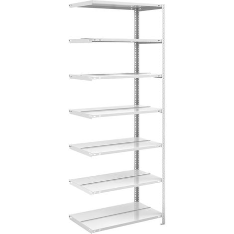 hofe, Rayonnage de bureau à boulonner gris clair RAL 7035,