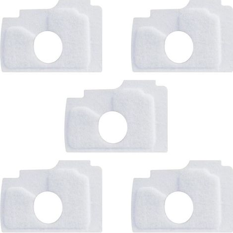 5 Pièces Filtre à Air pour STIHL MS 170, MS 180, 017, 018 Tronçonneuse, JRISBO Double Couche Filtre a Air MS170 Tronconneuse Thermique MS180 Pièces Détachées Filter Accessoire (1/5)