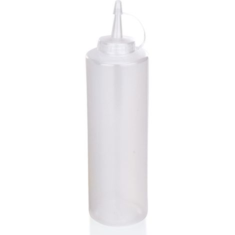Flacon souple Ø 7 cm 0,7 ltr transparent polyéthylène - Was Germany