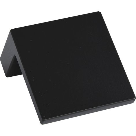 Möbelgriff Wolin LA 32, Breite 40 mm, Alu schwarz (RAL 9005)