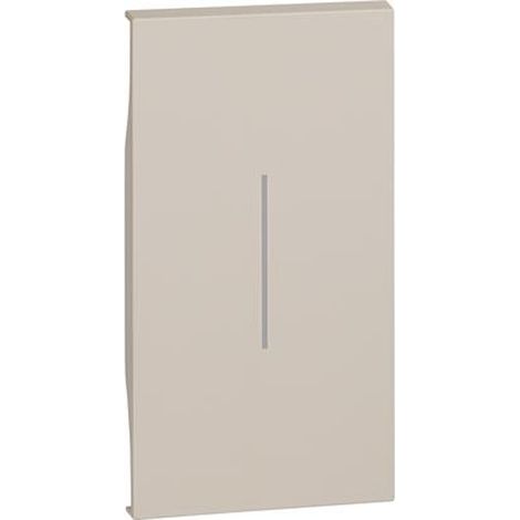 Bticino Cover Living Now für beleuchtbare Steuerung 2M Sand KM01M2