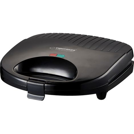 Esperanza EKT009 machine à sandwich noir 1000W (1/5)