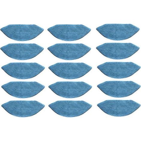 Wischmopp-Set für Ecovacs Deebot U2 DGN22, 15-teilig (1/4)