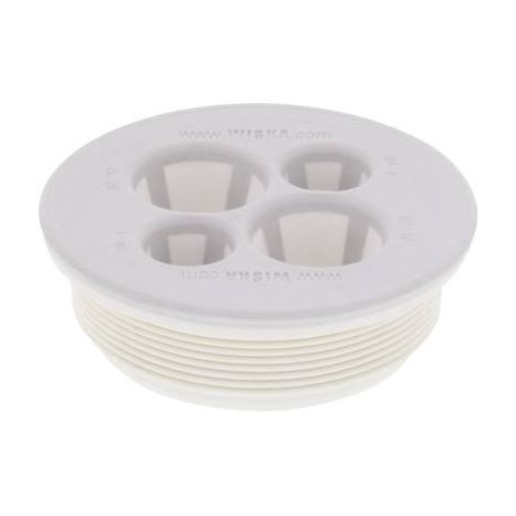 Wiska Passe-câbles Ø max. des bornes 12 mm polypropylène gris clair (RAL 7035) 1 pc(s) (1/2)