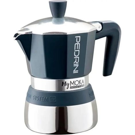 Macchinetta Caffettiera My Moka Full Induction 6 Tazze Pedrini (1/2)