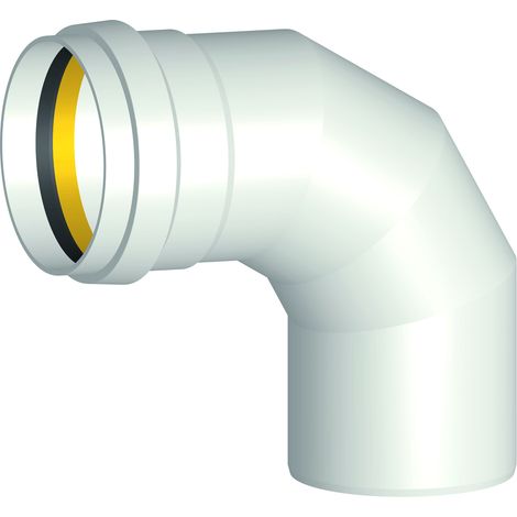 PP-Polo-Eco-Plus Premium Bogen DN100/da110 87.5 Gr.f.SN8 u.SN12weiss
