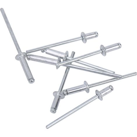 320 rivets aveugles à tête bombée, clous de fixation en alliage d'aluminium durable (1/5)