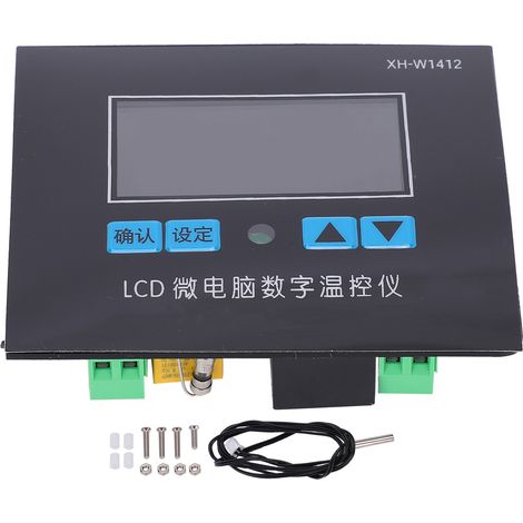XHW1412 Digitaler Temperaturregler mit LCD-Bildschirm für Mikrocomputer (220 V)