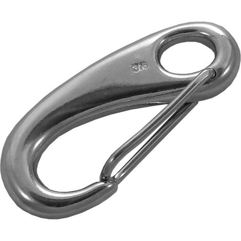 Mousqueton De Sécurité 70Mm Inox A4 / Aisi 316