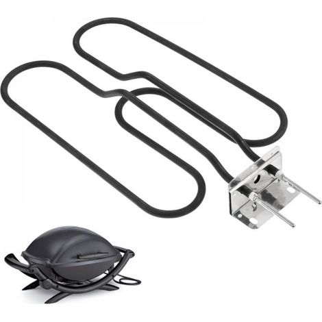 Elemento riscaldante 66631 per Weber 066631 Weber Q140 Q1400, elemento riscaldante di ricambio per griglie, tubo riscaldante per griglie (1/5)