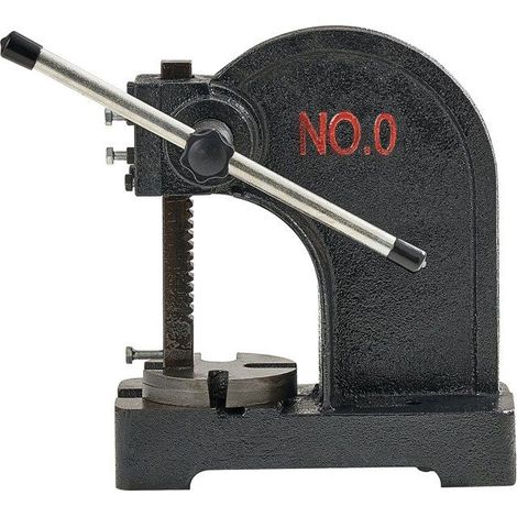 Presse à crémaillère manuelle en fonte - 0,5 tonne - Hauteur maximale 117 mm - Modèle AP-0 (1/5)