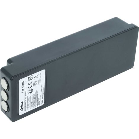 vhbw Akku kompatibel mit Palfinger Scanreco Marrel 500, HMF, Maxi, FBS590 Industrie-Funkfernsteuerung Fernbedienung (3000 mAh, 7,2 V, NiMH) - Schwarz