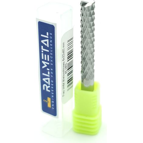 Fresa diamantata multi-tagliente per PCB VHM 6 x 32 x 60 (1/4)