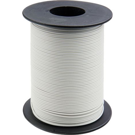 Donau Elektronik 125-S50-5 Litze 1 x 0.25 mm² Weiß 50 m
