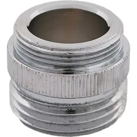 JS Raccordo di transizione M24x1 filetto esterno x 3/4'' filetto esterno, cromato, 0018532050001