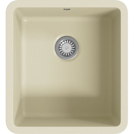 Maison Exclusive - Lavello da Cucina in Granito Vasca Singola Beige