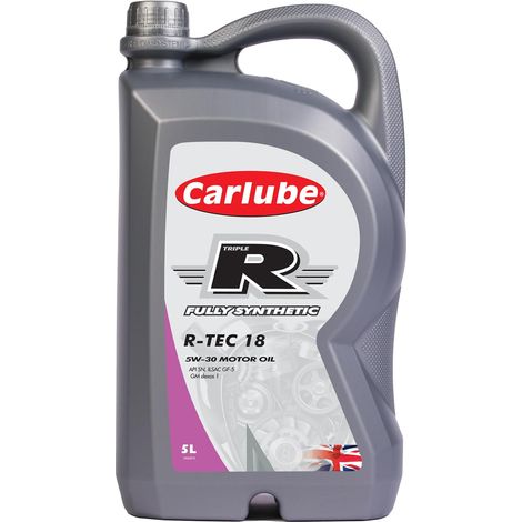 CarLube Triple R 5W-30 Dexos 1 huile 100% synthétique R-TEC 18, 5 L (1/5)